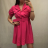 Elegant short-sleeved women's dress (uni s-m) ITALIAN FASHION IM920148