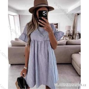 Women's short-sleeved summer dress (UNI S-M) ITALIAN FASHION IMM20318