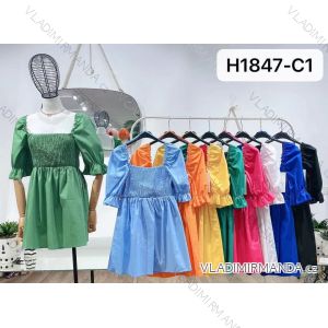 Dress with 3/4-sleeve ladies pocket (uni sl) ITALIAN Fashion IM3181746