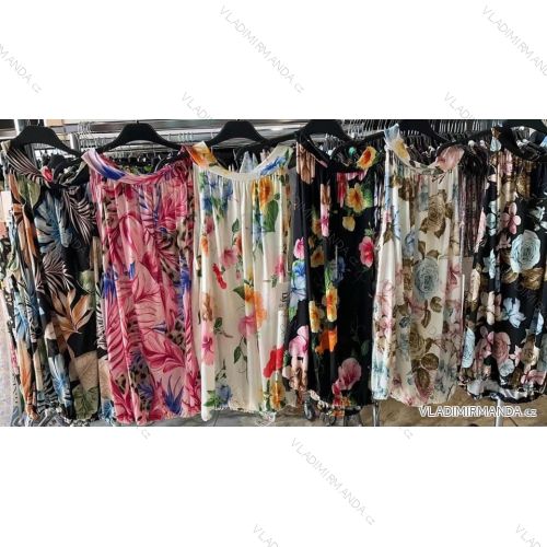 Tílko letní elegantní na řetízky dámské (UNI S/L) ITALSKÁ MÓDA IMK20033