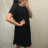 Women's Lace Short Sleeve Dress (UNI S-M) ITALIAN FASHION IMD20028