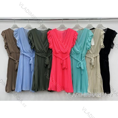 Dress with 3/4-sleeve ladies pocket (uni sl) ITALIAN Fashion IMWD20527