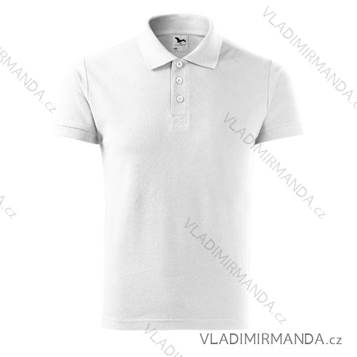 Men's Cotton Polo Shirt White With ADR-2120013
