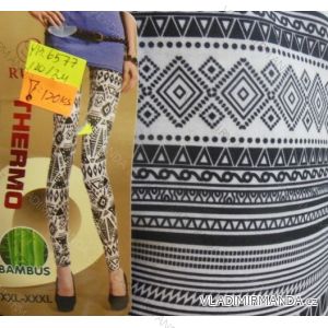 Leggings warm thermo bamboo long ladies oversized (l-3xl) RUYIZ YB-6577
