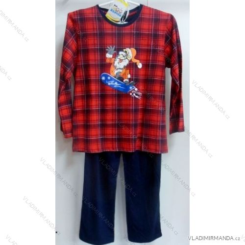 Pajamas long boys cotton boys (134-164) BENTER 65535/02