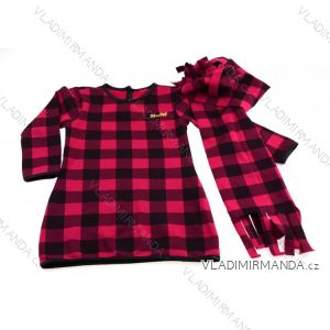 Dress with scarf long sleeve baby girl (4-14 years) TURKEY PRODUCTION 11-I0788
