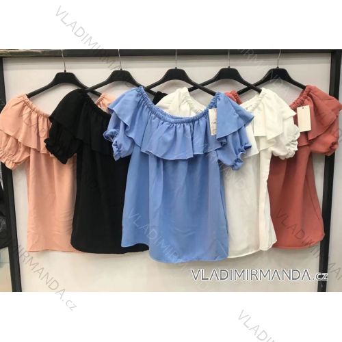 Dress with 3/4-sleeve ladies pocket (uni sl) ITALIAN Fashion IM3181746