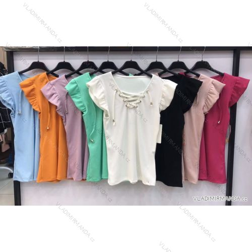 Dress with 3/4-sleeve ladies pocket (uni sl) ITALIAN Fashion IM3181746