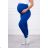 Red cotton maternity pants