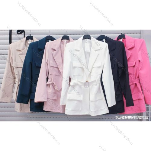 Buttoned Dress with Buttoned Ladies (uni s-m) ITALIAN FASHION IM2203948