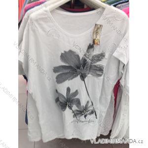 Shirt blouse 3/4 sleeve (UNI XL-3XL) ITALIAN MODA IM420486