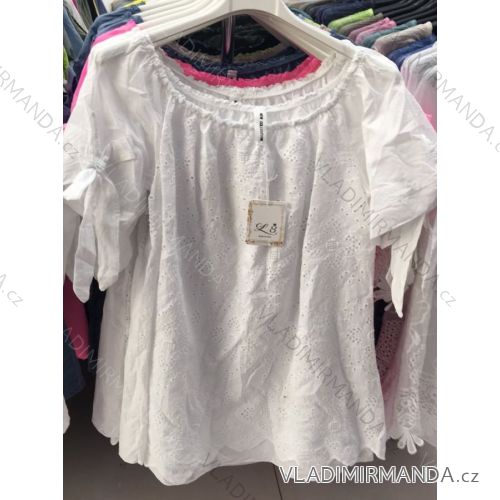Shirt blouse 3/4 sleeve (UNI XL-3XL) ITALIAN MODA IM420486