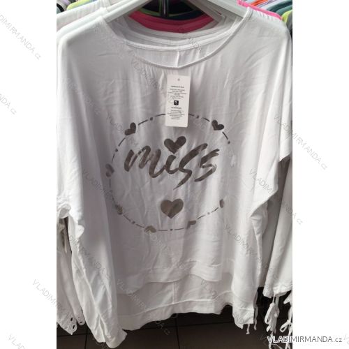Shirt blouse 3/4 sleeve (UNI XL-3XL) ITALIAN MODA IM420486