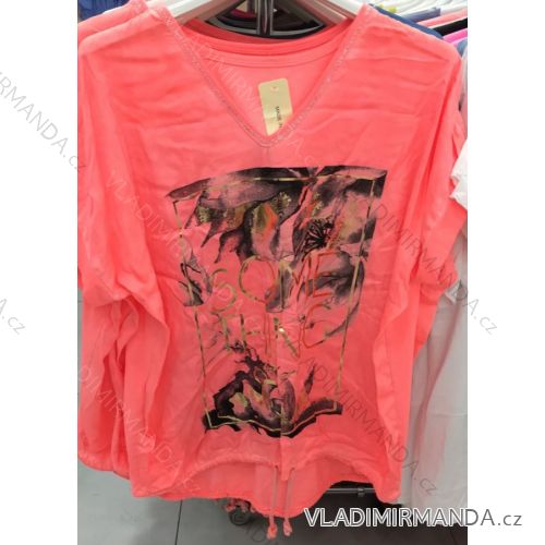 Shirt blouse 3/4 sleeve (UNI XL-3XL) ITALIAN MODA IM420486
