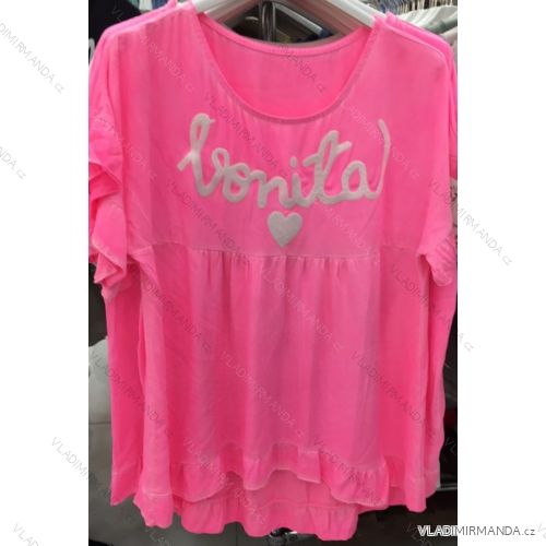 Shirt blouse 3/4 sleeve (UNI XL-3XL) ITALIAN MODA IM420486