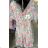 Women's short-sleeved summer dress (UNI S-M) ITALIAN FASHION IMM20318