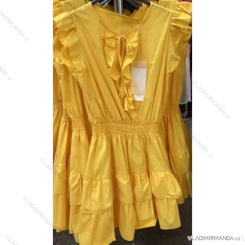Dress with 3/4-sleeve ladies pocket (uni sl) ITALIAN Fashion IM3181746
