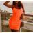 Summer dress sleeveless navy striped dress (uni s / m) ITALIAN MODA IMM20W590