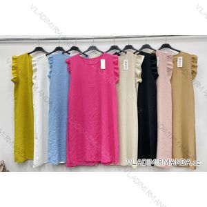 Dress with 3/4-sleeve ladies pocket (uni sl) ITALIAN Fashion IMWD20527