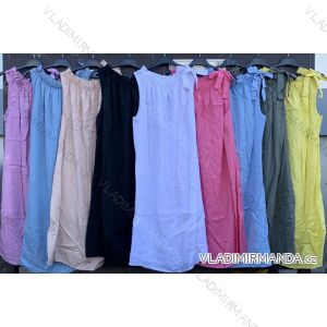 Dress with 3/4-sleeve ladies pocket (uni sl) ITALIAN Fashion IMWD20527