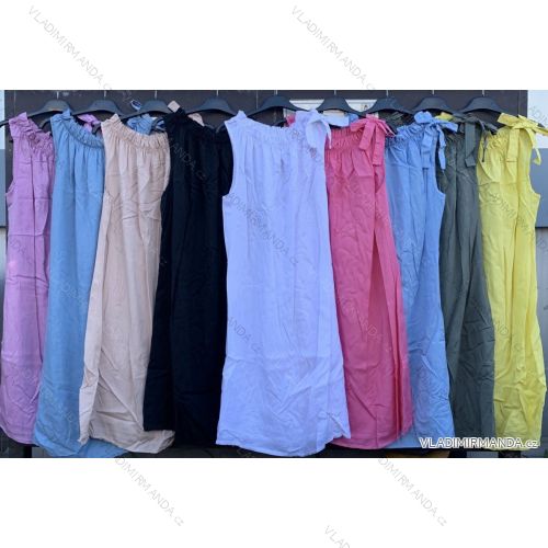 Dress with 3/4-sleeve ladies pocket (uni sl) ITALIAN Fashion IMWD20527
