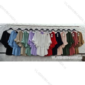 Dress with 3/4-sleeve ladies pocket (uni sl) ITALIAN Fashion IM3181746
