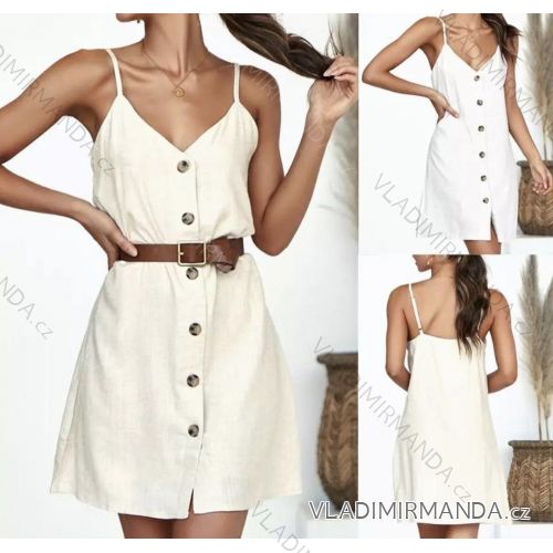 Dress with 3/4-sleeve ladies pocket (uni sl) ITALIAN Fashion IMWD20527