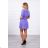 Violet waist dress