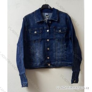 Denim jeans jacket women's (2xl-6xl) GOURD MA121GD6313-LK