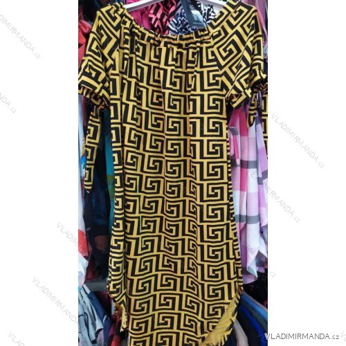 Carmen over summer shoulders women's dress (uni s / l) Italian fashion IM620053