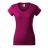 Fit V-neck t-shirt womens white With ADR-1620013
