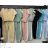 Buttoned Dress with Buttoned Ladies (uni s-m) ITALIAN FASHION IM2203948