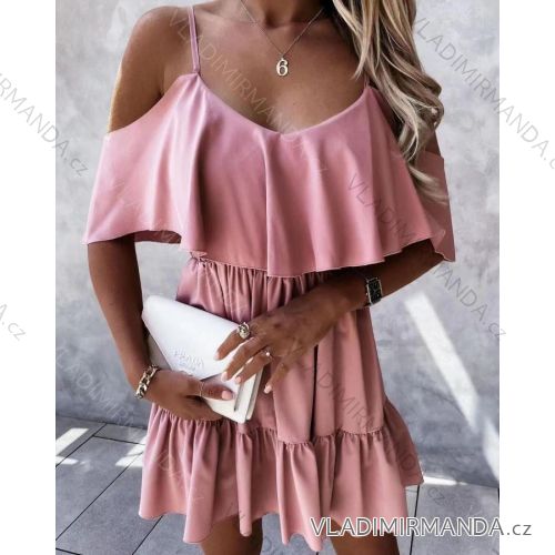 Dress with 3/4-sleeve ladies pocket (uni sl) ITALIAN Fashion IMWD20527
