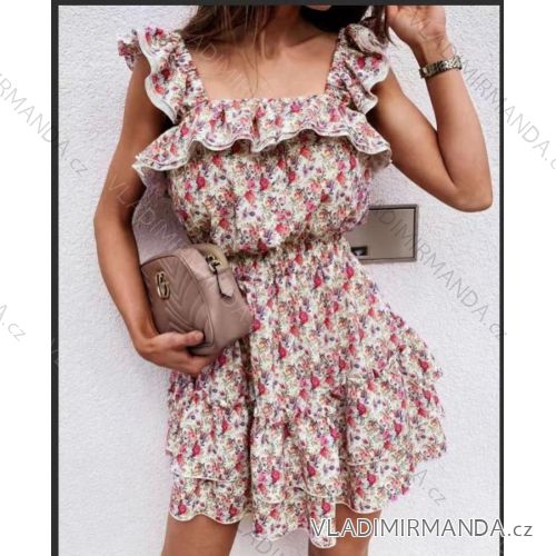 Dress with 3/4-sleeve ladies pocket (uni sl) ITALIAN Fashion IMWD20527