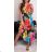 Dress with 3/4-sleeve ladies pocket (uni sl) ITALIAN Fashion IMWD20527