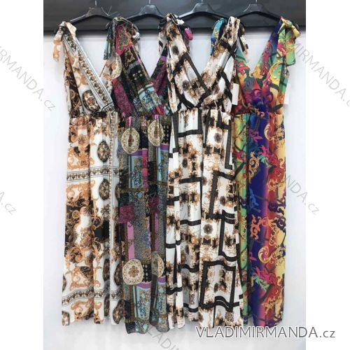 Dress with 3/4-sleeve ladies pocket (uni sl) ITALIAN Fashion IMWD20527