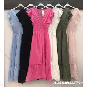 Dress with 3/4-sleeve ladies pocket (uni sl) ITALIAN Fashion IMWD20527