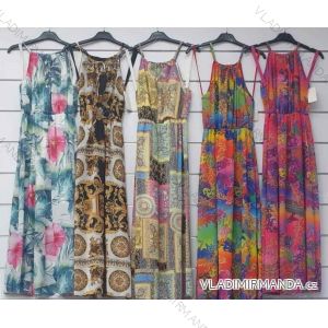 Dress with 3/4-sleeve ladies pocket (uni sl) ITALIAN Fashion IM3181746