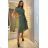 Dress with 3/4-sleeve ladies pocket (uni sl) ITALIAN Fashion IMWD20527