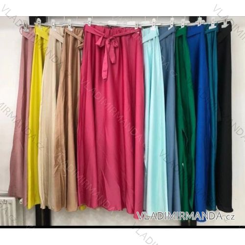 Women's long skirt with belt (uni s / m) ITALIAN FASHION IMR19005 / DR