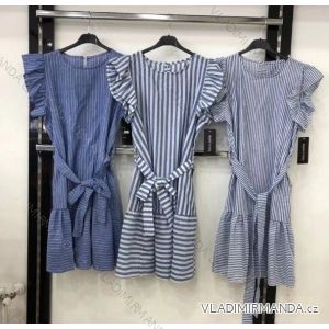 Elegant short-sleeved women's dress (uni s-m) ITALIAN FASHION IM920148