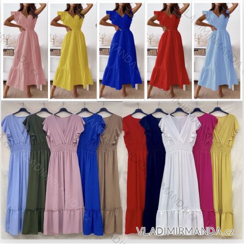 Dress with 3/4-sleeve ladies pocket (uni sl) ITALIAN Fashion IMWD20527