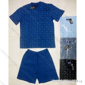 Pajamas short pants men's cotton oversized (xl-4xl) HAF W-033B
