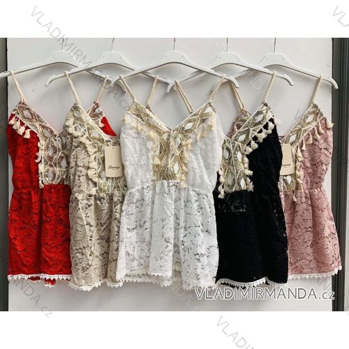 Dress with 3/4-sleeve ladies pocket (uni sl) ITALIAN Fashion IM3181746