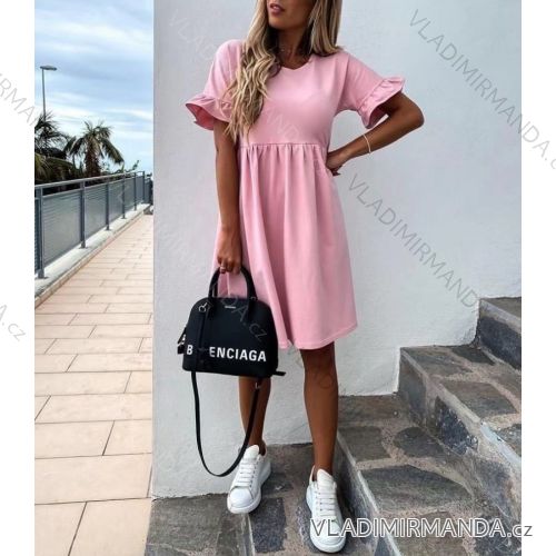 Dress with 3/4-sleeve ladies pocket (uni sl) ITALIAN Fashion IM3181746