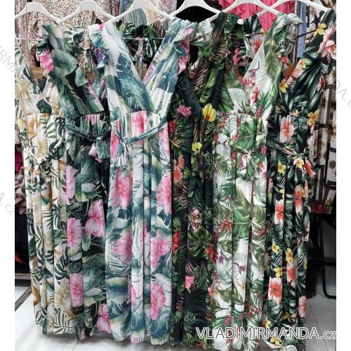 Dress with 3/4-sleeve ladies pocket (uni sl) ITALIAN Fashion IM3181746