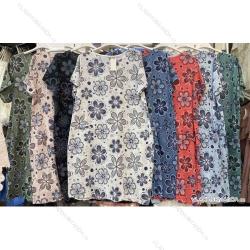 Dress with 3/4-sleeve ladies pocket (uni sl) ITALIAN Fashion IM3181746