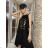 Summer long sleeve flowered women's dress (UNI S / L) ITALIAN FASHION IMK20150