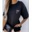 T-shirt elegant long sleeve women (S / M ONE SIZE) ITALIAN FASHION IMWK21008