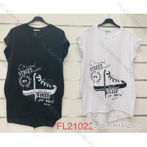 T-shirt elegant long sleeve women (S / M ONE SIZE) ITALIAN FASHION IMWK21008